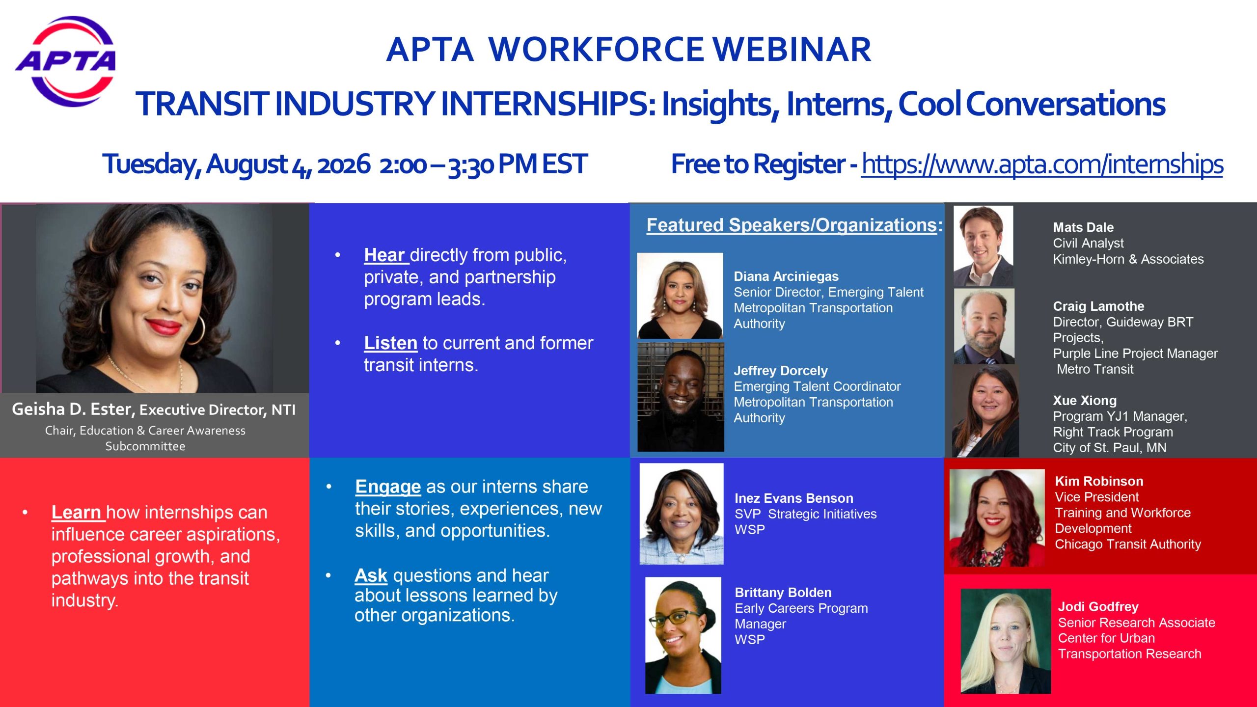 APTA Internships Webinar aug26